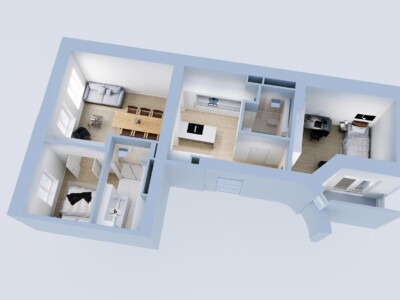 3D-pohjakuvat ennakkomarkkinointiin