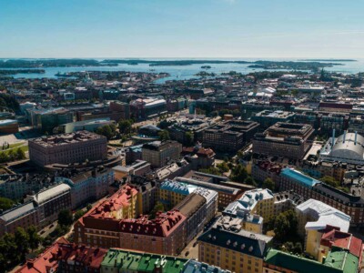 Kiinteistonvälitys drone ilmakuvaus