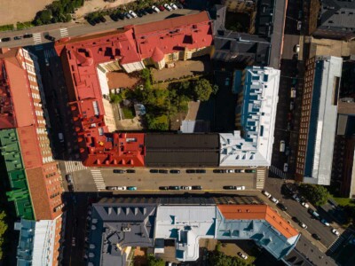 Kiinteistonvälitys drone ilmakuvaus